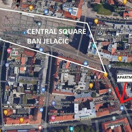 Zagreb Bunker At Main Square Lejlighed Eksteriør billede